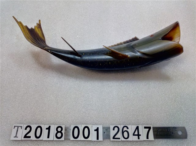 魚造型牛角掛飾 (共1張)