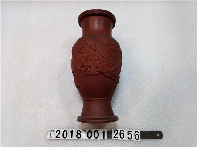 南投燒龍紋花瓶 (共2張)