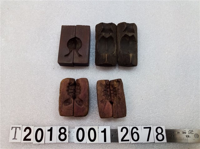 魚龜壽桃糕餅模具組 (共1張)