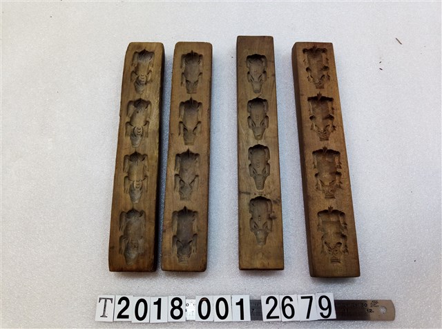 豬造型糕餅模具組 (共1張)