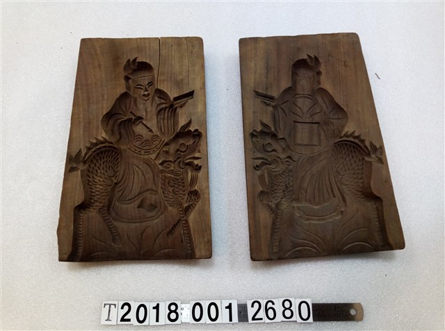 騎麒麟神像糕餅模具組 (共1張)