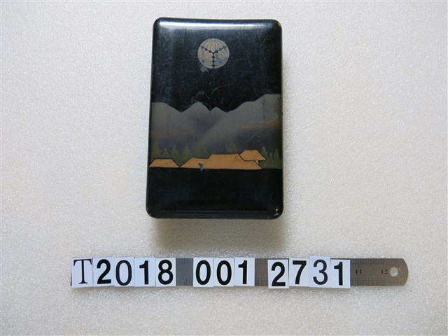 南投神社鎮座紀念漆器盒 (共2張)