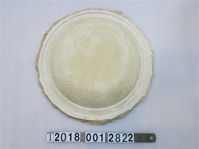 陶製鳳紋盤子模具 (共1張)