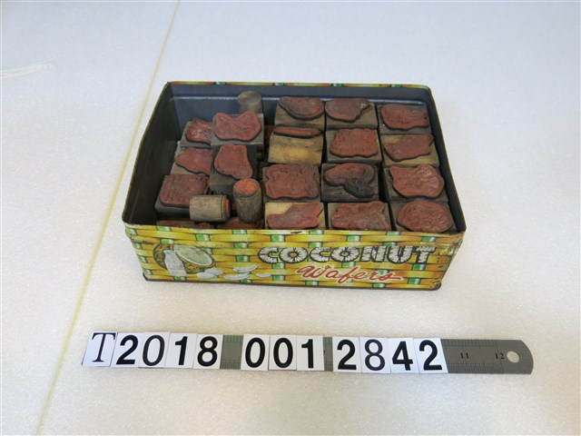 木製動物圖樣橡皮拓印工具組 (共1張)