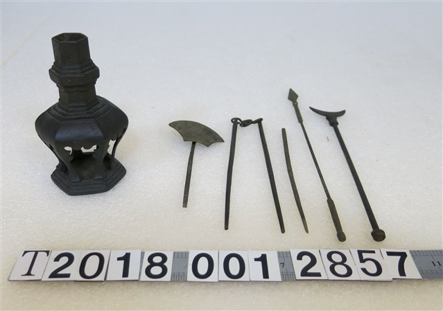 金屬製清潔香灰工具組 (共1張)