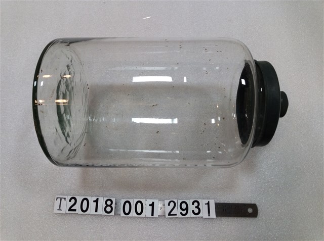 圓柱塑膠蓋玻璃罐 (共1張)