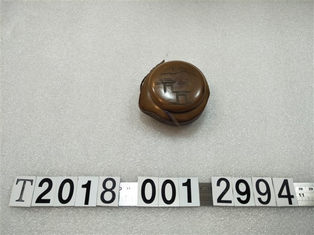 臺灣木雕圓形漆器小物 (共1張)