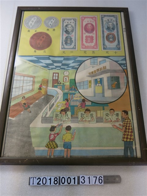 臺灣錢幣介紹海報 (共1張)