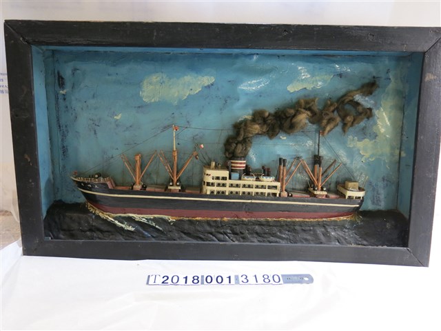 有明丸立體模型船 (共1張)