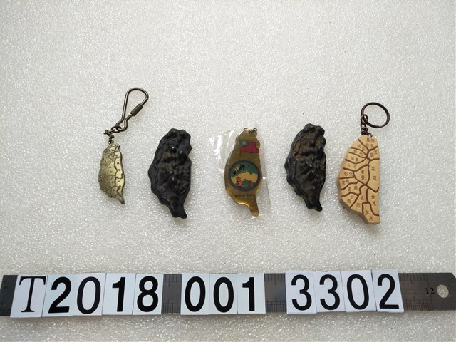 臺灣造型地名吊飾組 (共1張)