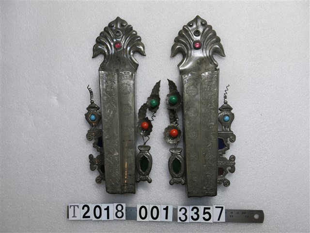 鑲嵌寶石錫製香筒 (共1張)