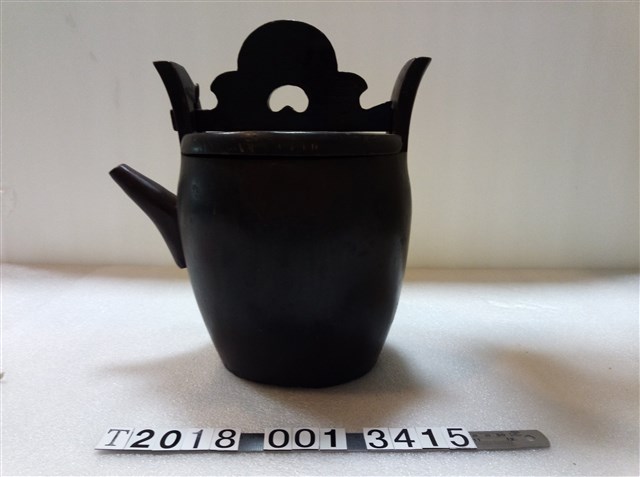 木製無提把茶壺 (共1張)