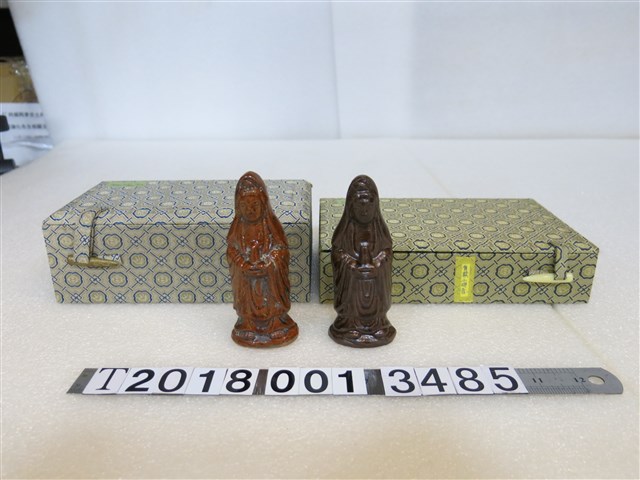 陶製臺灣南投提籃觀音 (共1張)