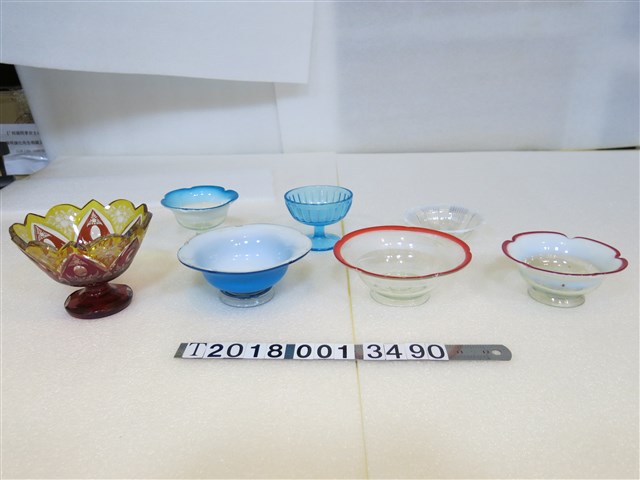 玻璃製剉冰碗組 (共1張)