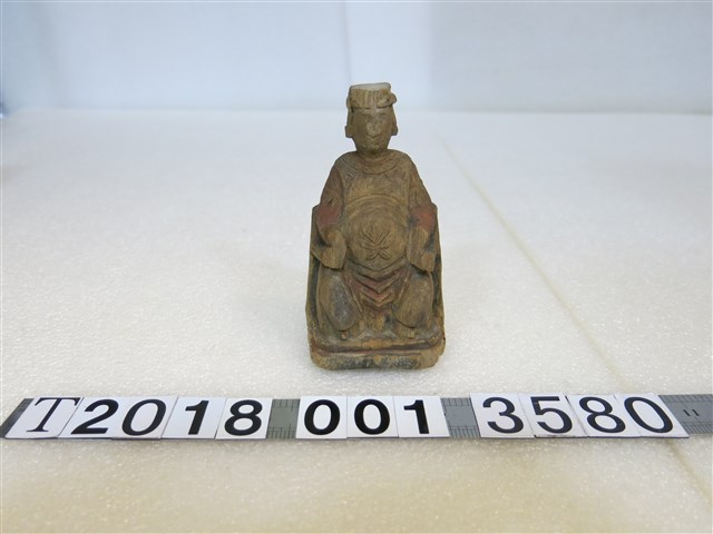 木製臺中大社平埔花紋媽祖神像 (共1張)