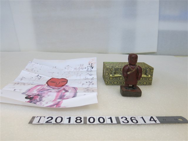 木製臺大人類學系伊能藏品有？？番仔神 (共1張)