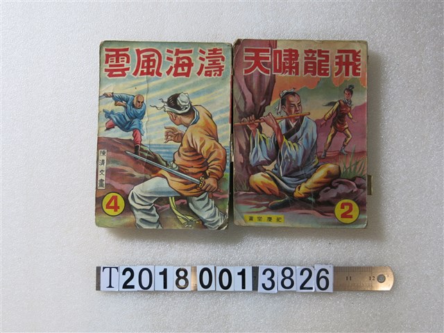 環島出版社出版《飛龍嘯天》與《濤海風雲》 (共1張)