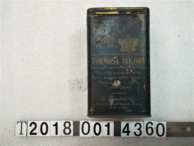 皇冠牌臺灣烏龍茶茶罐 (共2張)