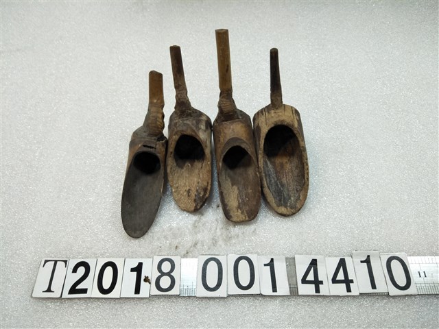 竹製圓筒剖面茶杓 (共1張)