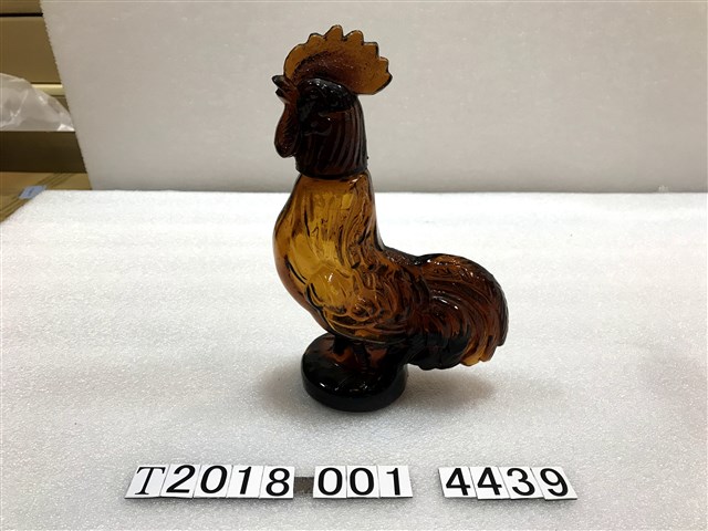玻璃公雞造型酒瓶 (共1張)
