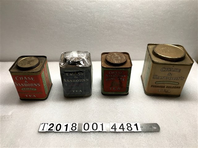 CHASE&SANBORN'S福爾摩沙烏龍茶茶罐 (共2張)