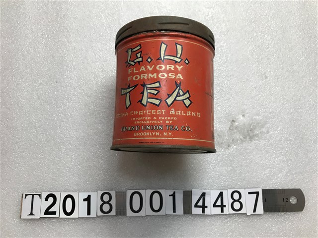 FLAVORY FORMOSA TEA圓形茶罐 (共2張)