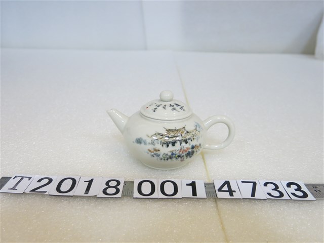 廟會圖樣茶壺 (共1張)