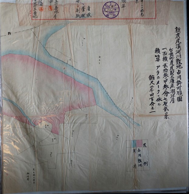 新虎尾溪河川敷地占用許可申請圖 (共2張)