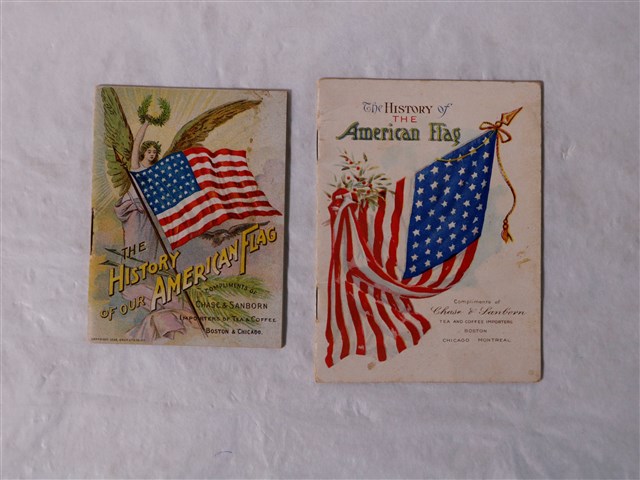 CHASE & SANBORN發行《關於美國國旗的歷史》 (共1張)