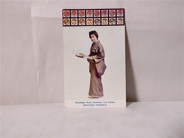 日本和服女性明信片 (共1張)