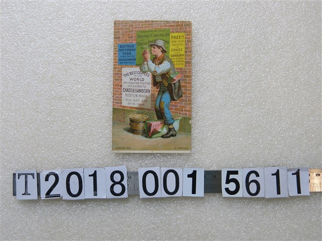 THOMAS RYALL貼報人圖樣茶說明書 (共2張)