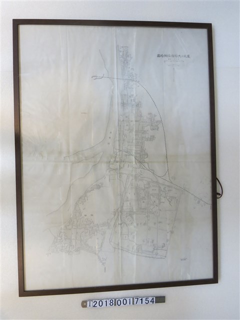 臺灣總督府製圖部〈四千分之一臺北及大稻埕艋舺略圖〉 (共1張)