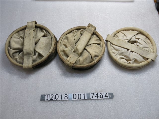 戰後布製消防用提水袋 (共3張)