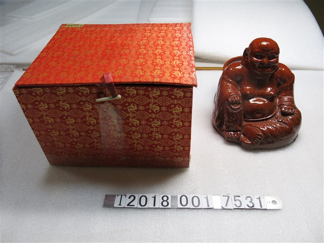 陶製彌勒佛造型盆 (共1張)