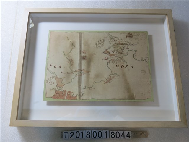 荷蘭時期基隆港地圖複製品 (共1張)