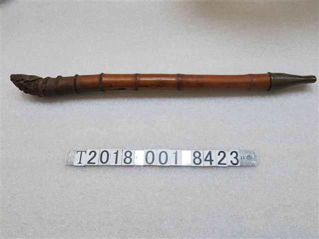 雕花竹製煙管 (共1張)