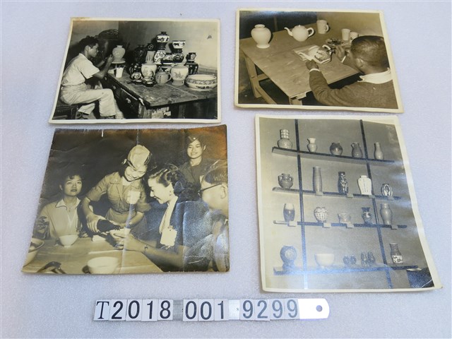 臺灣陶瓷器硝子器彩繪展示照片 (共1張)