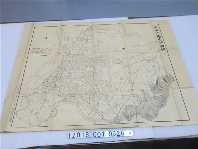 臺北市政府工務局製〈臺北市都市計畫圖〉 (共1張)