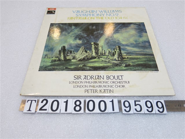 EMI發行《雷夫‧佛漢‧威廉斯：第9號交響曲》黑膠唱片 (共2張)