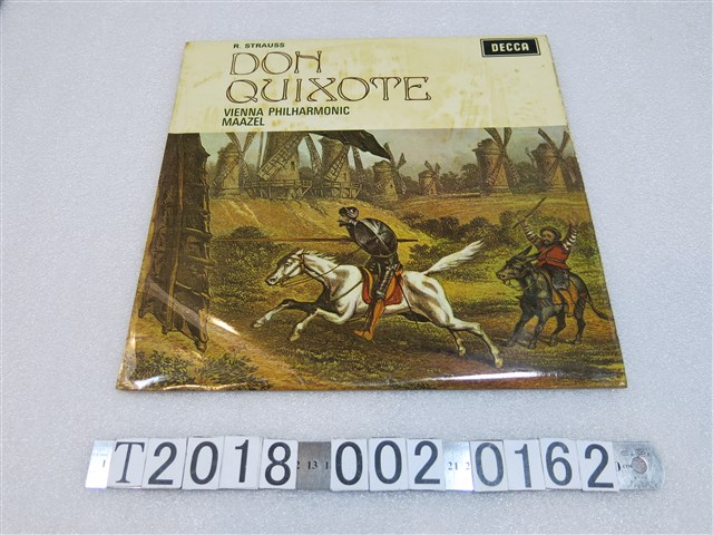 迪卡唱片發行理查史特勞思唐吉軻德交響曲黑膠唱片 (共2張)
