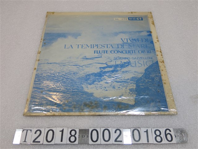 松竹唱片發行《韋瓦第：海上風暴》長笛協奏曲集黑膠唱片 (共2張)