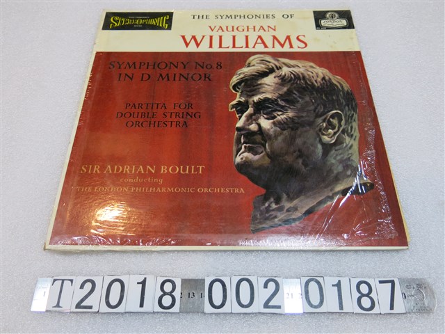 《雷夫‧佛漢‧威廉斯：D小調第八號交響曲》黑膠唱片 (共2張)