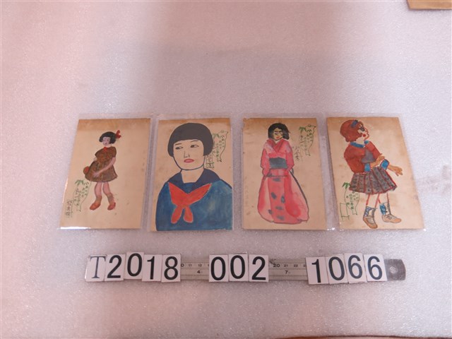 新竹州新竹市住吉公學校女孩畫作 (共1張)