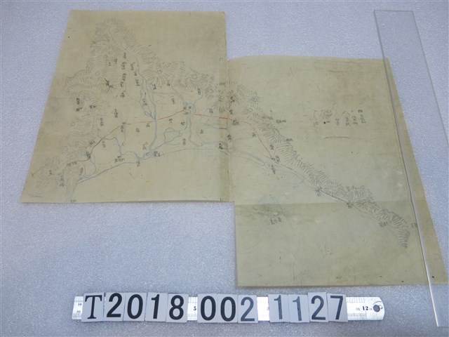 〈臺灣宜蘭地區手繪地圖〉 (共1張)