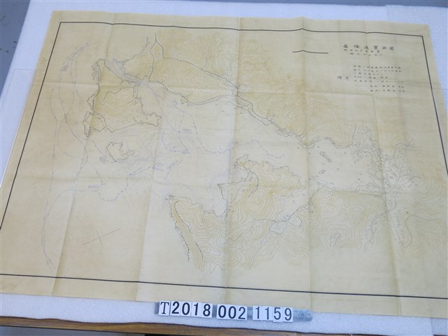 〈六千分之一明治三十年基隆港實測圖〉 (共1張)