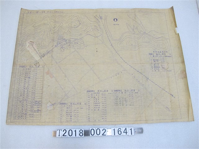 〈三千分之一蟾蜍山公館山水道山房屋種類使用分佈圖〉 (共2張)