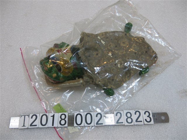 木製獅頭造型布袋戲偶 (共1張)