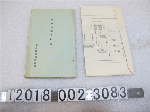 臺灣製糖株式會社《事業沿革之概要》 (共1張)
