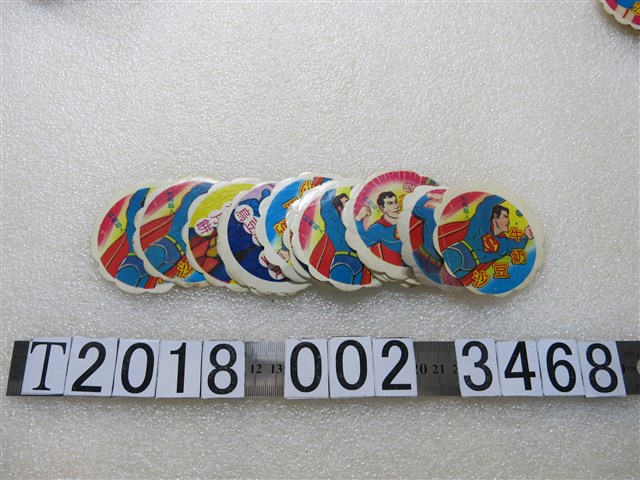 超人月餅標籤紙 (共1張)