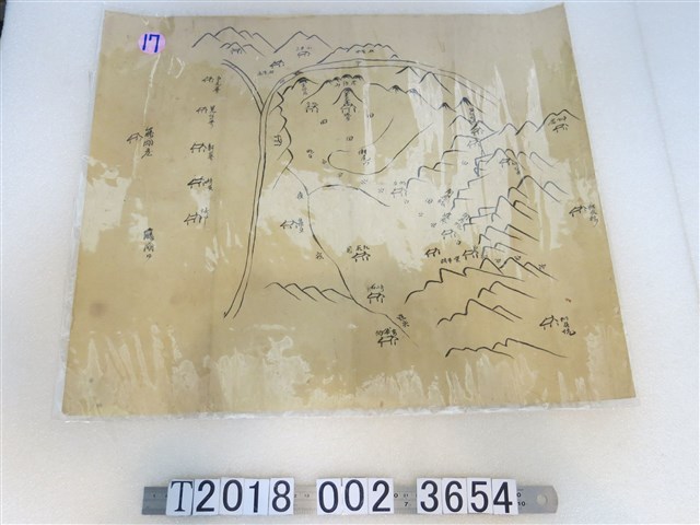 〈南投籐湖巷周遭聚落地圖〉 (共1張)